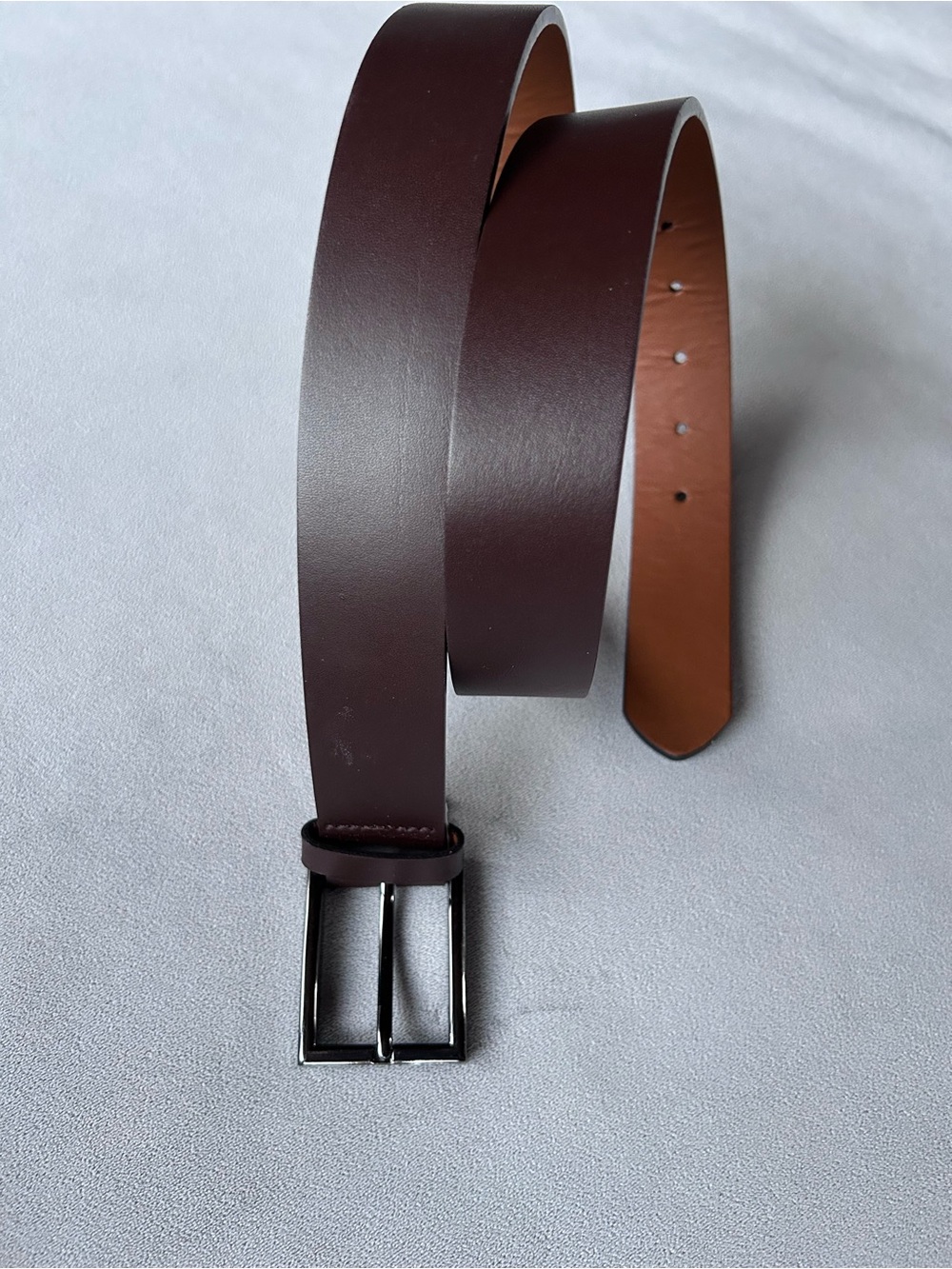 Nordstrom ~ Leather Belt ~ Men’s Size 38 ~ Dark Brown